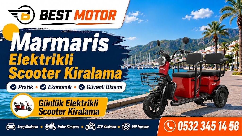 Marmaris Elektrikli Scooter Kiralama