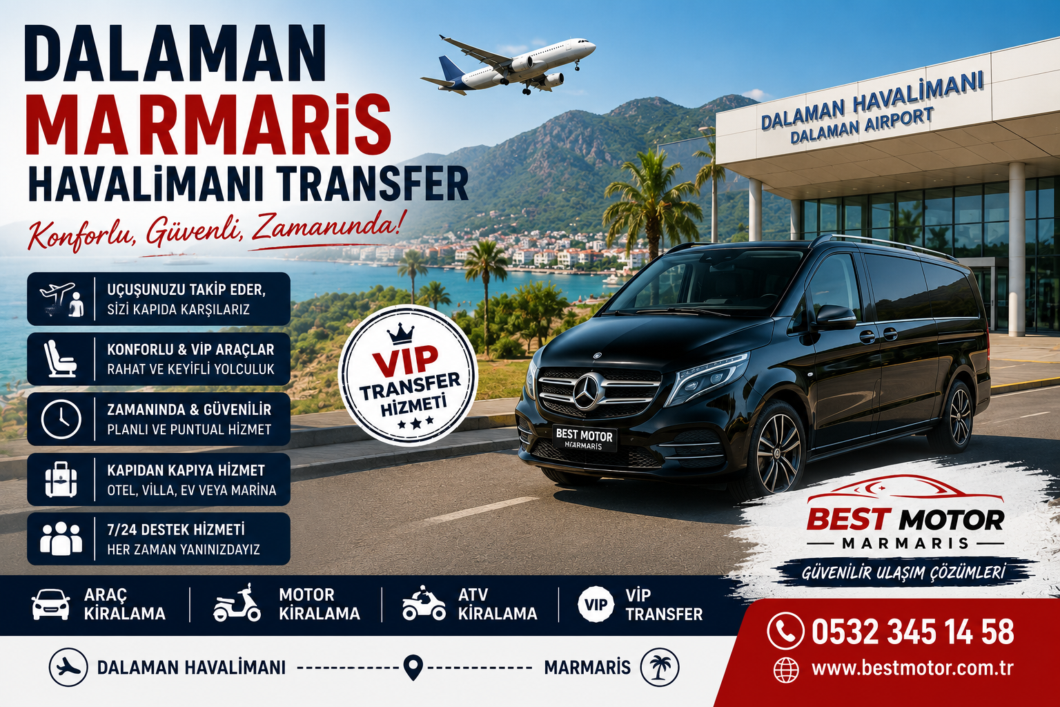 Dalaman Marmaris Havalimanı Transfer