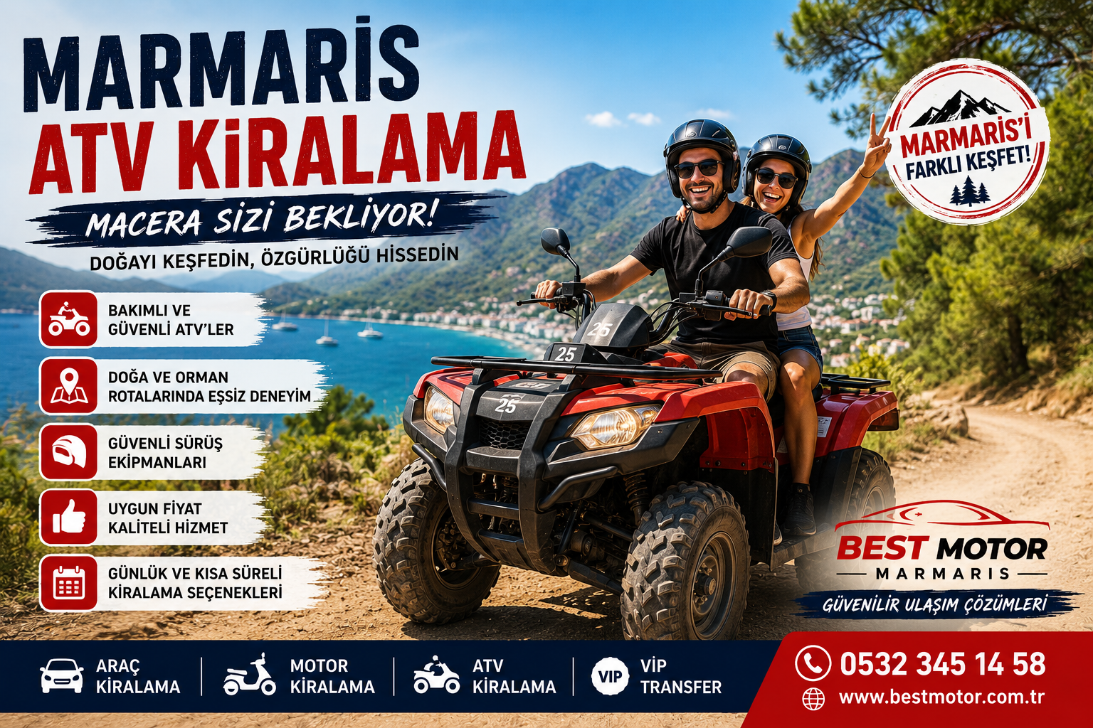 Marmaris ATV Kiralama