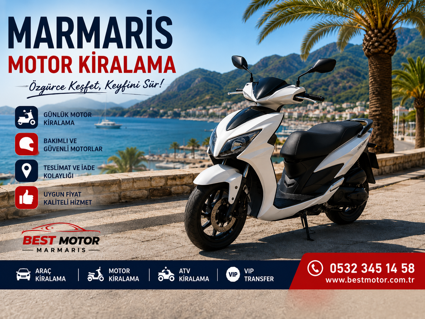Marmaris Motor Kiralama